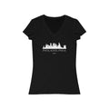 Philly Skyline Short Sleeve V - Neck Tee - altruesm