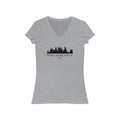 Philly Skyline Short Sleeve V - Neck Tee - altruesm