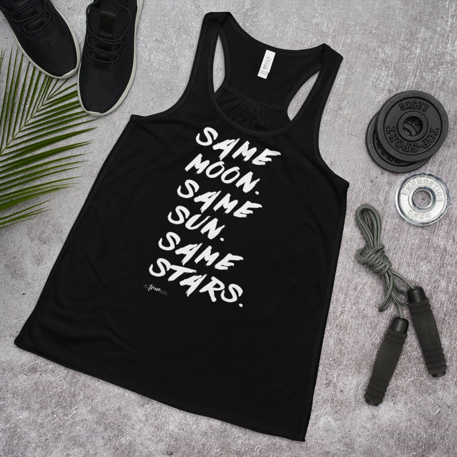 Same Moon Flowy Racerback Tank - altruesm