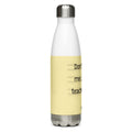 Teacher Voice Stainless Steel Water Bottle - altruesm