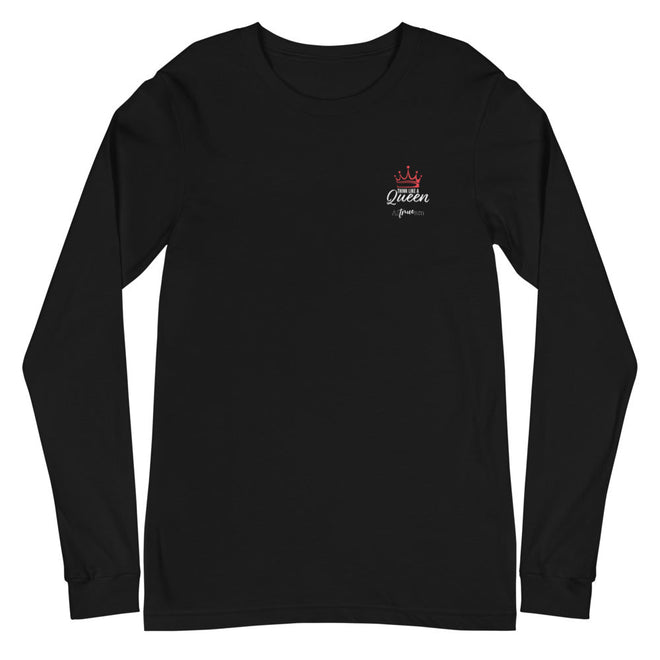 Think Like a Queen Long Sleeve Tee - altruesm
