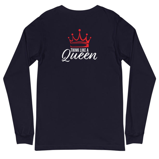 Think Like a Queen Long Sleeve Tee - altruesm