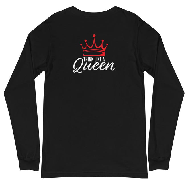 Think Like a Queen Long Sleeve Tee - altruesm