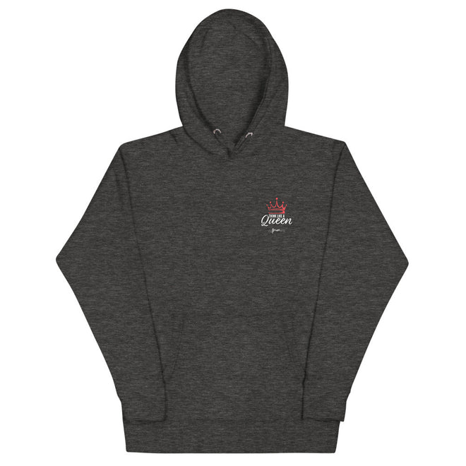 Think Like a Queen Premium Hoodie - altruesm