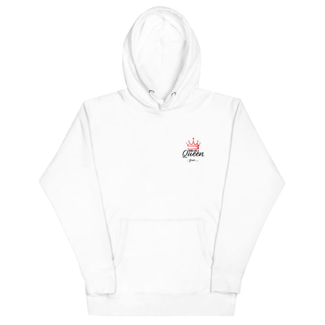 Think Like a Queen Premium Hoodie - altruesm