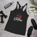 Think Like a Queen Racerback Tank - altruesm