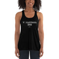 Volleyball Mom Flowy Racerback Tank - altruesm