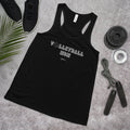 Volleyball Mom Flowy Racerback Tank - altruesm