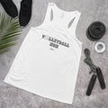 Volleyball Mom Flowy Racerback Tank - altruesm