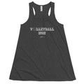 Volleyball Mom Flowy Racerback Tank - altruesm
