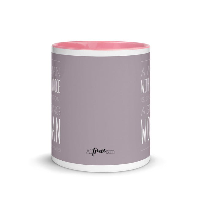 Woman with a Voice Mug - altruesm