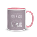 Woman with a Voice Mug - altruesm