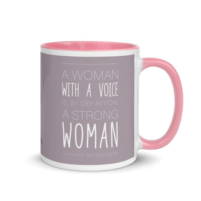 Woman with a Voice Mug - altruesm