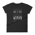 Woman with a Voice Short Sleeve T-Shirt - altruesm