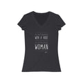 Woman with a Voice Short Sleeve V-Neck Tee
