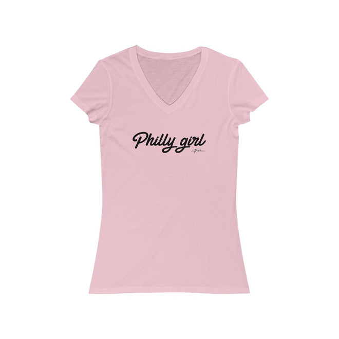 Philly Girl Short Sleeve V-Neck Tee