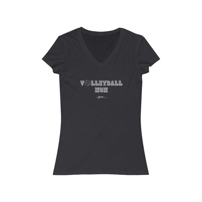 Volleyball Mom Short Sleeve V-Neck Tee
