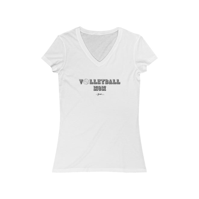 Volleyball Mom Short Sleeve V-Neck Tee