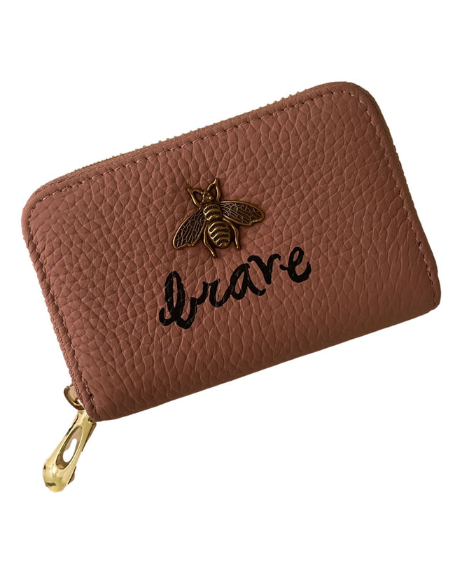 Bee Brave Card Case