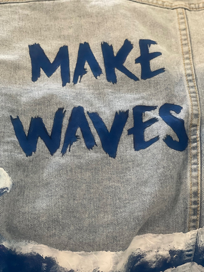 Make Waves Jean Jacket