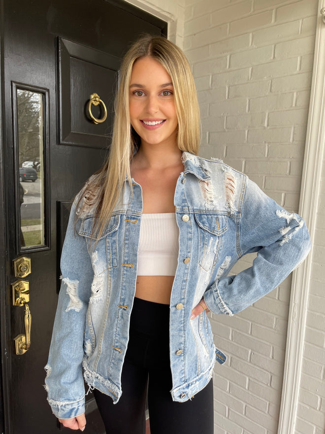 Girl Strong Jean Jacket