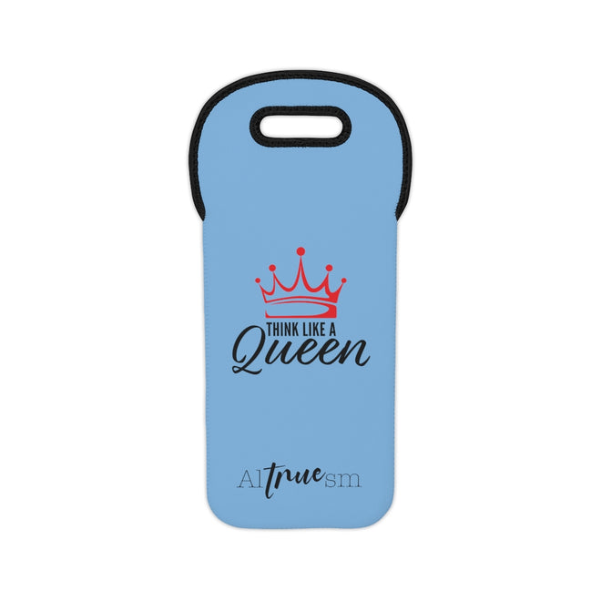 Think Like a Queen Wine Tote Bag