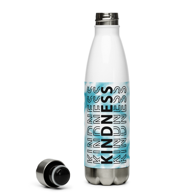 Kindness Stainless Steel Water Bottle