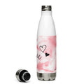 Love Stainless Steel Water Bottle