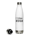 I Like Hugs Stainless Steel Water Bottle