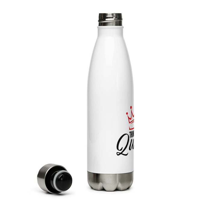 Think Like a Queen Stainless Steel Water Bottle