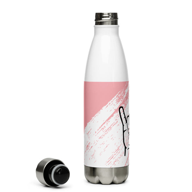 I Love You Sign Language Stainless Steel Water Bottle