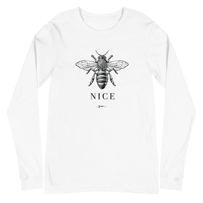 Bee Nice Long Sleeve Tee