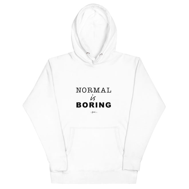 Normal is Boring Premium Hoodie