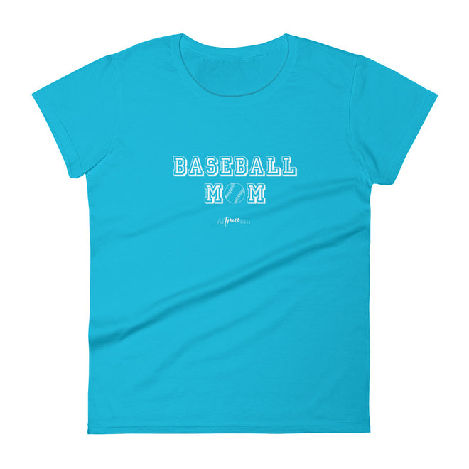 Baseball Mom Short Sleeve T-Shirt