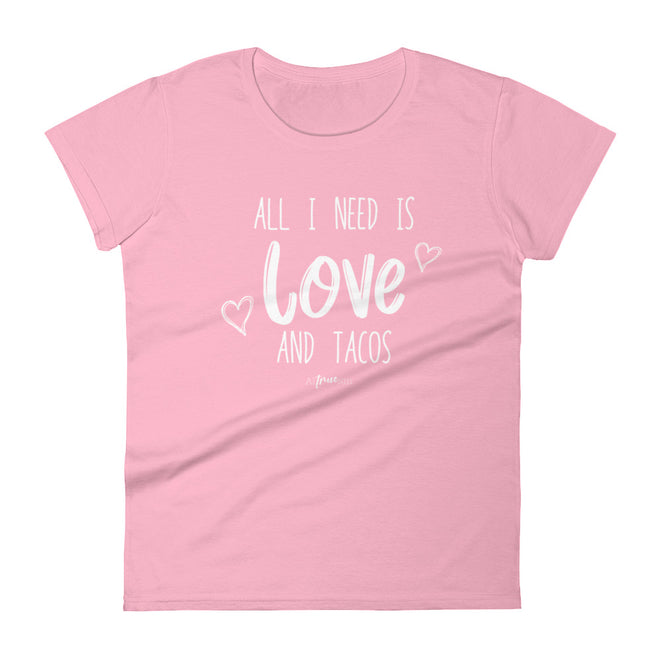 Love and Tacos Short Sleeve T-Shirt