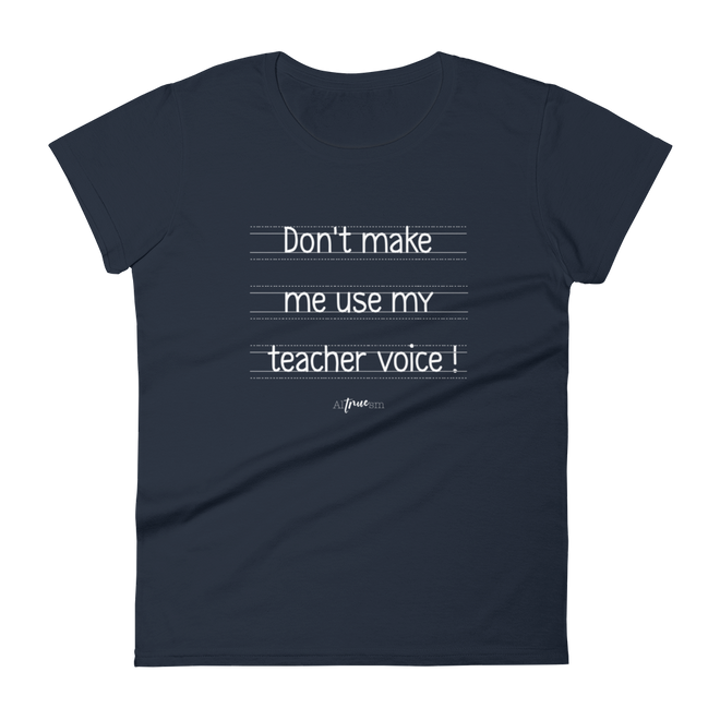 Teacher Voice Short Sleeve T-Shirt