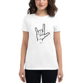 I Love You Sign Language Short Sleeve T-Shirt