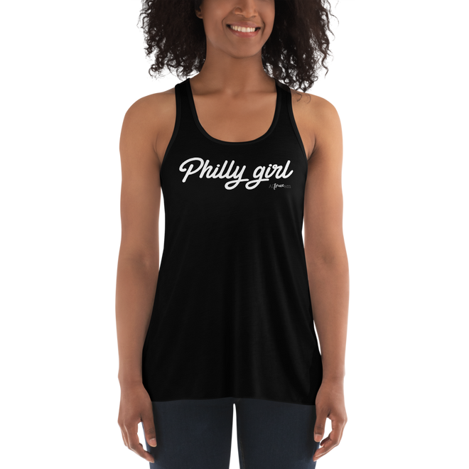 Philly Girl Flowy Racerback Tank