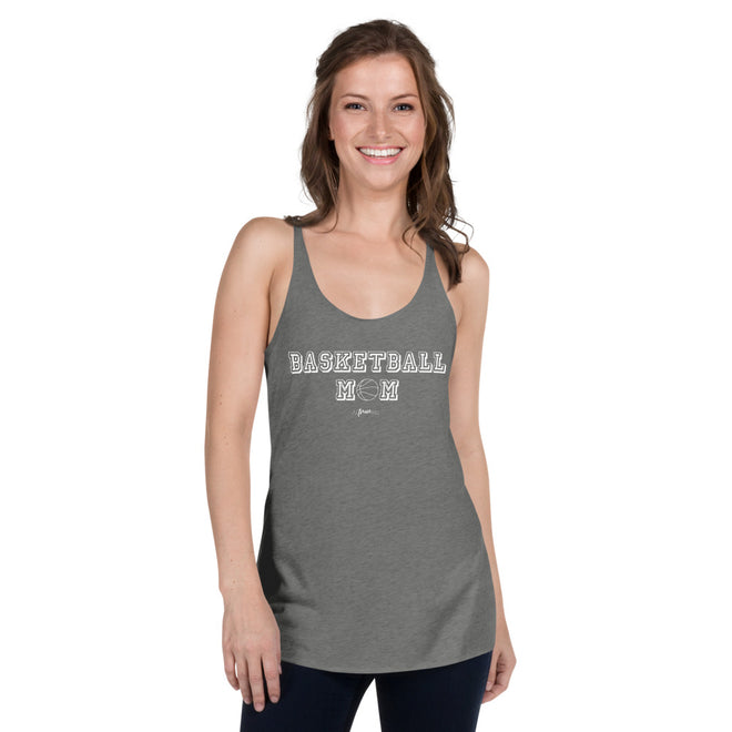 Basketball Mom Racerback Tank
