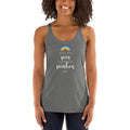 After the Rain Comes the Rainbow Racerback Tank