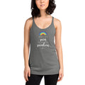 After the Rain Comes the Rainbow Racerback Tank